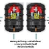 BioFicient 1 (6LE) háztartási szennyvíztisztító MBBR technológiával, 1 - 6 személynek, 0.9 m3/napig, külső gépészettel, IPS (integrált szivattyúval) - Image 6